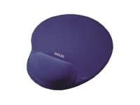 DATALINE All-in-one Gel Mouse Pad - Mustablett med handledskudde - blå