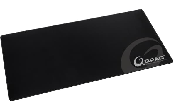 QPAD FX900, Svart, Monokromatiskt, Tyg, Halksäkert underlag, Spelmusmatta