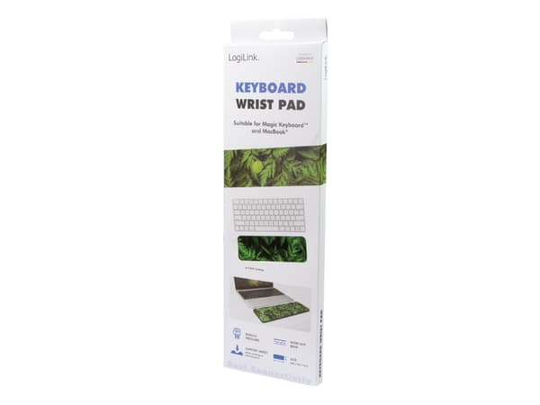 LogiLink ID0169, vihreä, 280 x 90 x 7 mm, 46 g, 310 mm, 95 mm, 12 mm, 12 mm