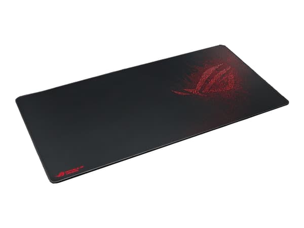 ASUS ROG Sheath, Musta, Punainen, Kuva, Liukumaton pohja, Pelihiirimatto