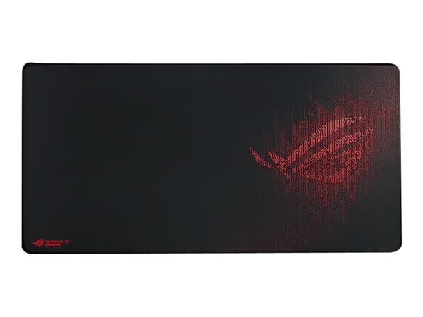 ASUS ROG Sheath, Musta, Punainen, Kuva, Liukumaton pohja, Pelihiirimatto