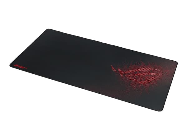 ASUS ROG Sheath, Musta, Punainen, Kuva, Liukumaton pohja, Pelihiirimatto