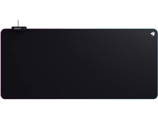 ROCCAT Sense AIMO XXL, Musta, Monivärinen, Kuvio, Kangas, Kumi, Punainen/Vihreä/Sininen, Pelihiirimatto