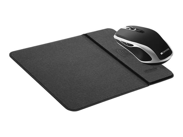 Canyon MP-W5 - Musematte - med Qi-trådløs lader - 5 / 9 V - svart