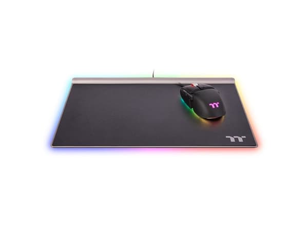 Thermaltake ARGENT MP1 - Musematte - svart, aluminiumstitan