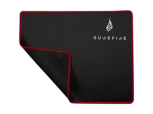 Surefire Gaming Silent Flight 320 - Gaming Musemåtte - 32 x 26 cm. - Lajitelma/Rød