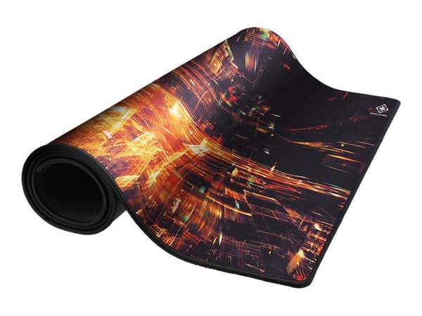 DELTACO Gaming DMP 430 Limited Edition XX-Large - Musmatta - svart, abstrakt mönster
