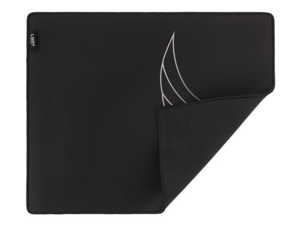 L33T Gaming 160403 Vega XL Gaming mousepad, Fast surface. 444 x 355 x 4 mm, Black