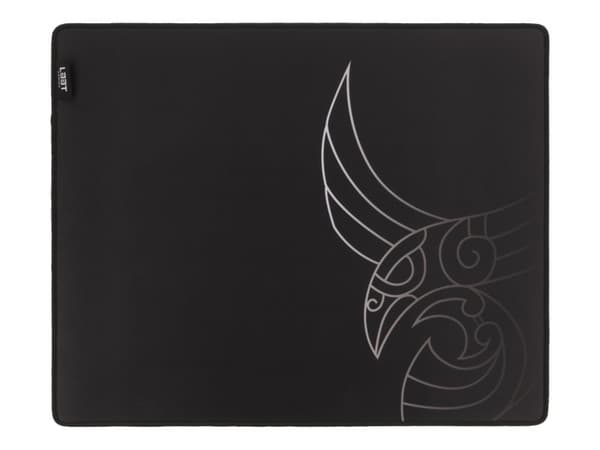 L33T Gaming 160403 Vega XL Gaming mousepad, Fast surface. 444 x 355 x 4 mm, Black