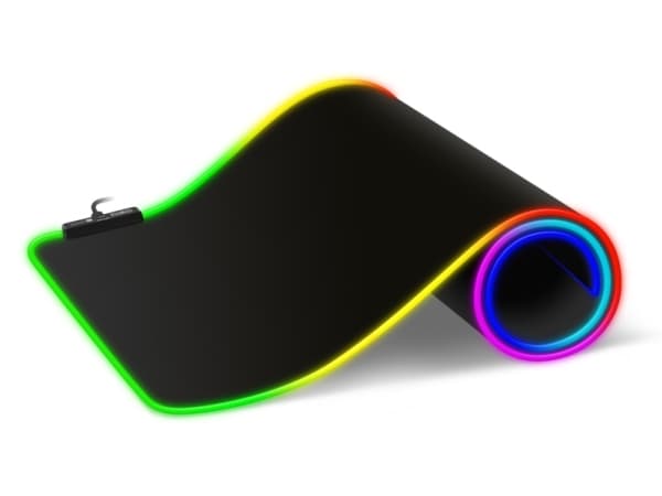 Connect IT NEO, Musta, Yksivärinen, USB-virta, Useita, Liukumaton pohja, Pelihiirimatto