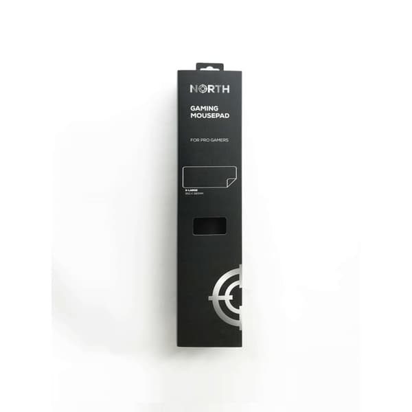 NORTH Gaming Musemåtte Pro Sort X-Large 950x380mm