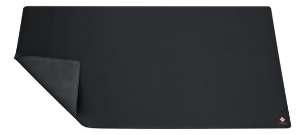 DMP440 XXL DESKMAT, 1200x600x4mm, stitched edges, black