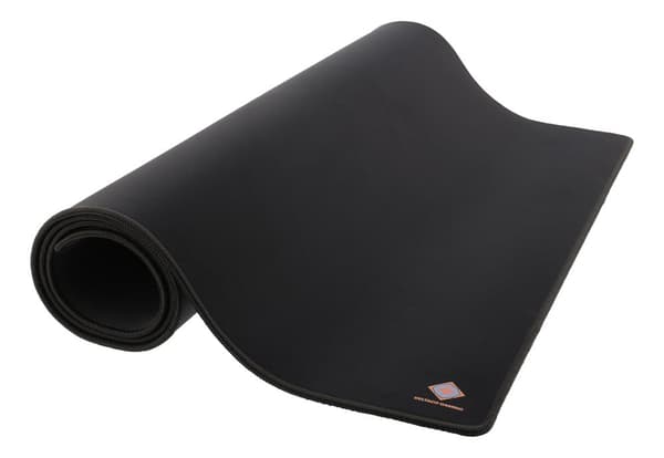 DMP440 XXL DESKMAT, 1200x600x4mm, stitched edges, black