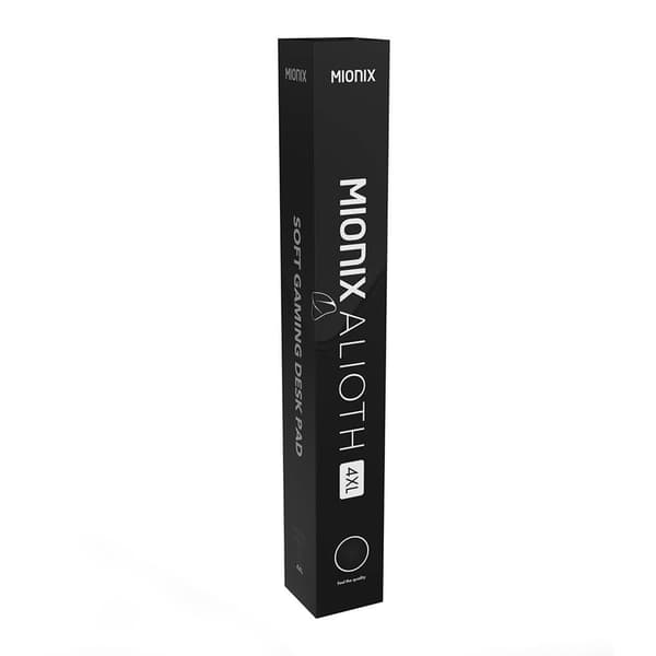 MIONIX Musematte Alioth 4XL 160x80 cm Svart