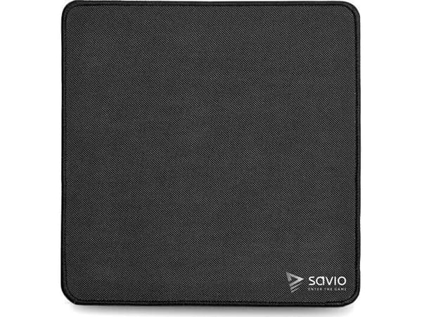 Savio Black Edition Precision Control S, Musta, Yksivärinen, Kumi, Liukumaton pohja, Pelihiirimatto