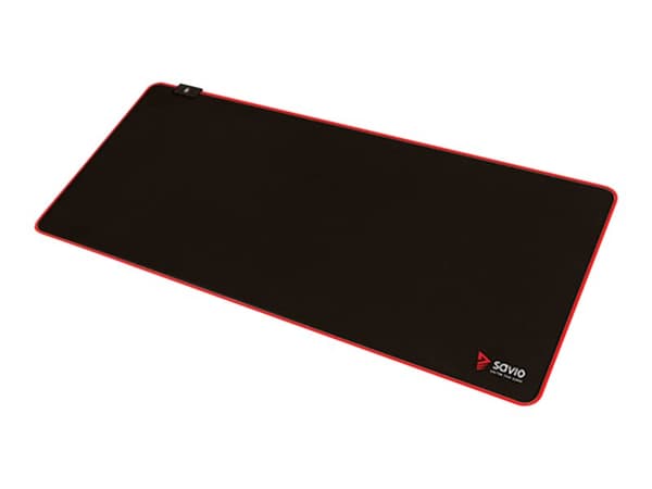 SAVIO GAMING Turbo Dynamic - Musemåtte - LED Edition - størrelse XL
