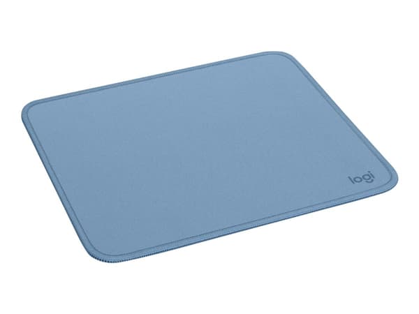 Logitech Mouse Pad Studio Series, Sininen, Harmaa, Yksivärinen, Nailon, Polyesteri, Kumi, Liukumaton pohja