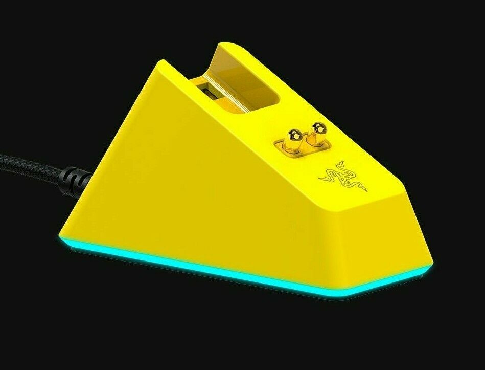 Razer Gaming Mouse + Mouse Dock Viper Ultimate RGB LED lys, Optisk mus