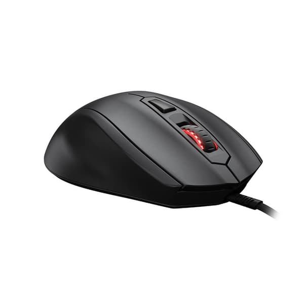 Gamingmus Castor Pro Svart