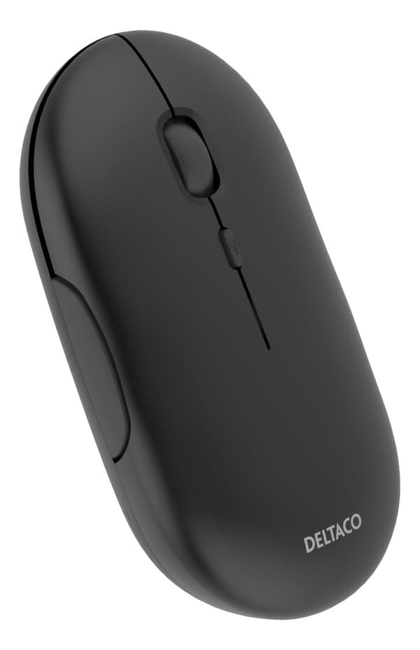 Wireless flat silent mouse 1600DPI USB receiver 4button