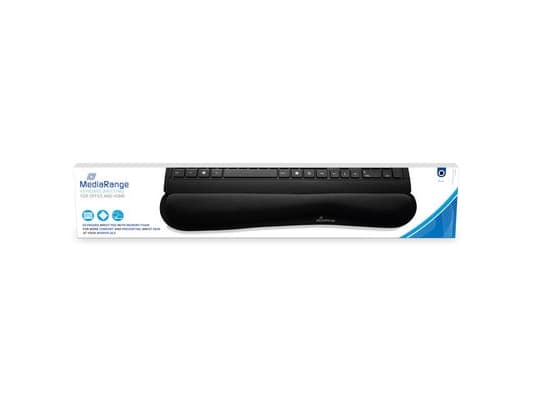 MediaRange MROS252, Svart, Memory-skum, Gummi, 460 mm, 85 mm, 25 mm, 1 styck