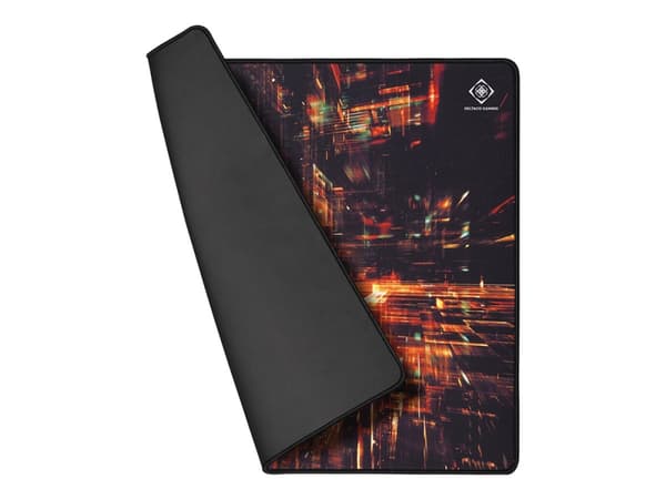 DELTACO Gaming DMP 410 Limited Edition Large - Musmatta - svart med abstrakt mönster