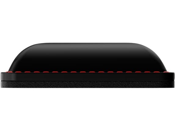 HyperX -rannetuki – hiiri, Musta, Yksivärinen, Geeli, Kumi, Rannetuki, Liukumaton pohja