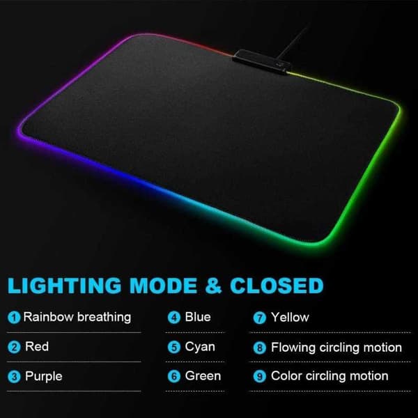LED Gaming Musmatta 35x26cm