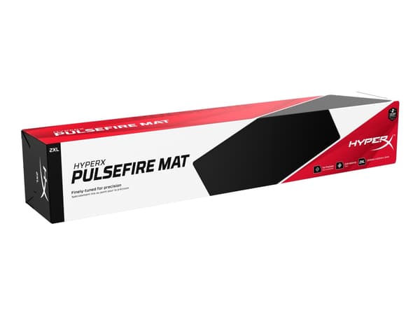 HyperX Pulsefire Mat - Musematte - 2XL - svart - for Victus 15L by HP; Victus by HP Laptop 15, 16; Pavilion 24, 27; Pavilion x360 Laptop