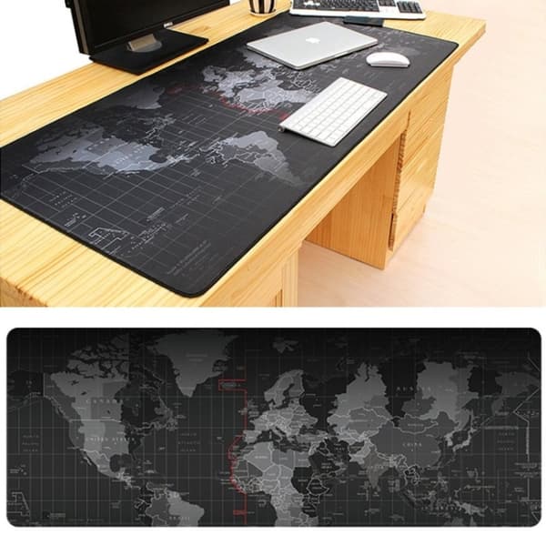 Musematte Stor - Gaming - 70x30cm – Verdenskartet