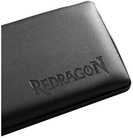 REDRAGON P036, Lær, Memory skum, Plast, Gummi, Syntetisk, Sort, 359 mm, 73 mm, 20 mm, 359 x 73 x 20 mm
