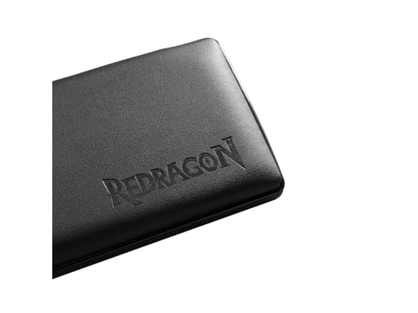REDRAGON METEOR S, Lær, Memory skum, Plast, Gummi, Syntetisk, Sort, 289 mm, 73 mm, 20 mm, 289 x 73 x 20 mm
