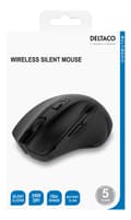 Pikkukuva 6 / 7: Wireless silent office mouse USB receiv 2400DPI 6button blck
