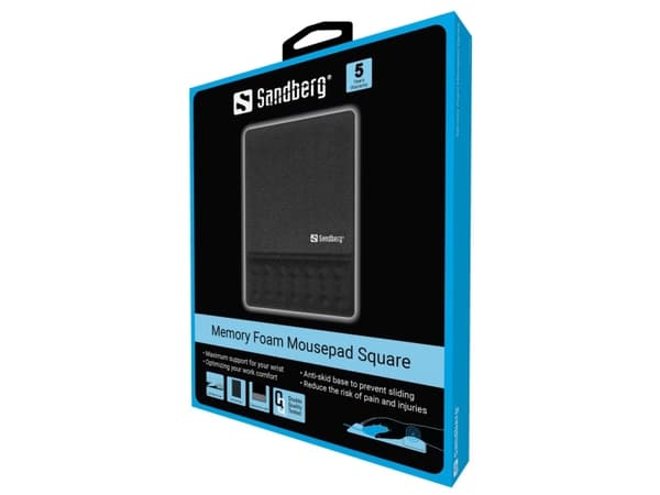 Sandberg 520-38 musematte Sort