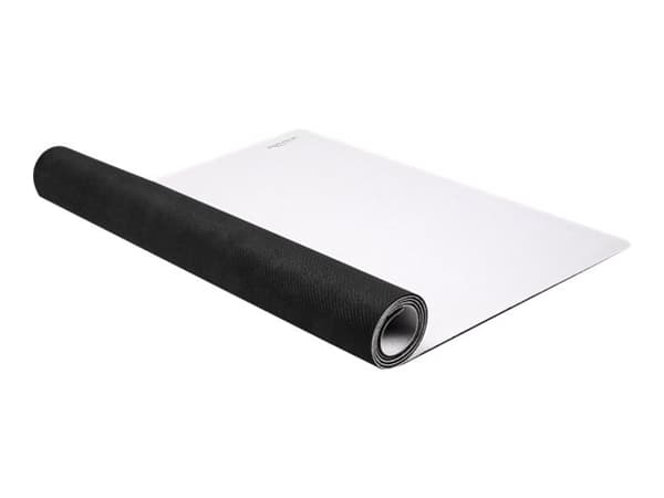 Delock - Tangentbord och musdyna - 900x500x2 mm - vit