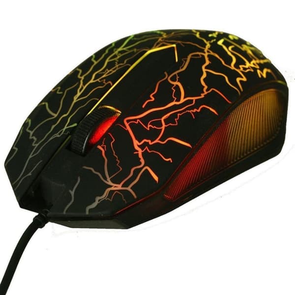 Pelihiiri LED-valolla - Volcanic RGB