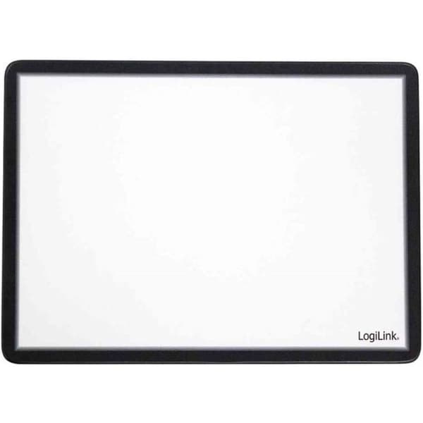 Musmatta - LOGILINK - Transparent - Svart kant - 23 x 19.5 cm - PVC