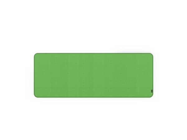 Hama Greenscreen 250 Desk-Mat, Grønn, Monokromatisk, Polyester, Gummi, Antiskliunderlag, Musematte til gaming