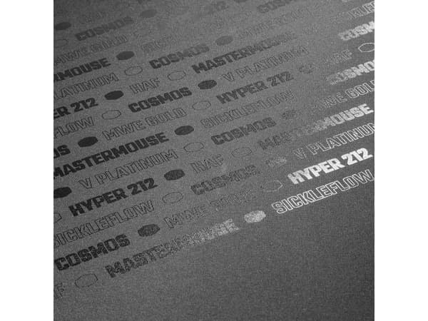 Cooler Master Gaming MP511 30th Anniversary Edition, Svart, Monokromatiskt, Tyg, Gummi, Spelmusmatta