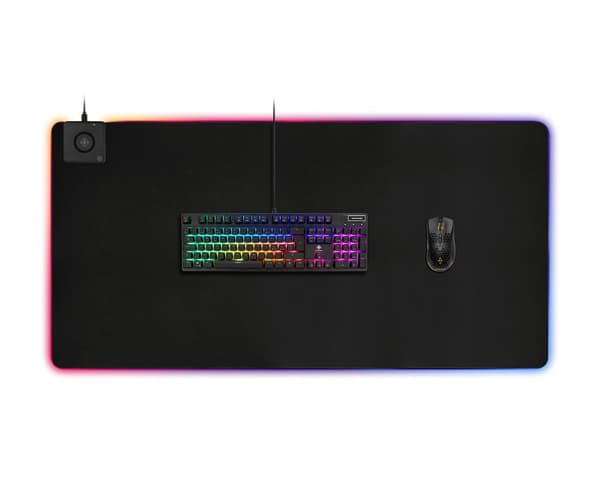 Musemåtte 3XL RGB med Qi-oplade