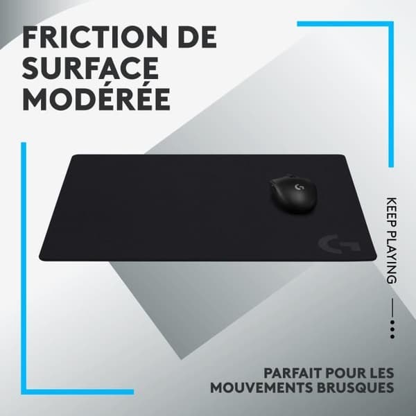 Gaming Mouse Mat - Logitech - G640 - Svart