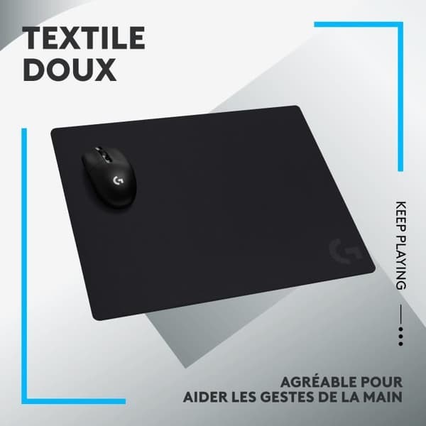 Gaming Mouse Mat - Logitech - G740 - Svart