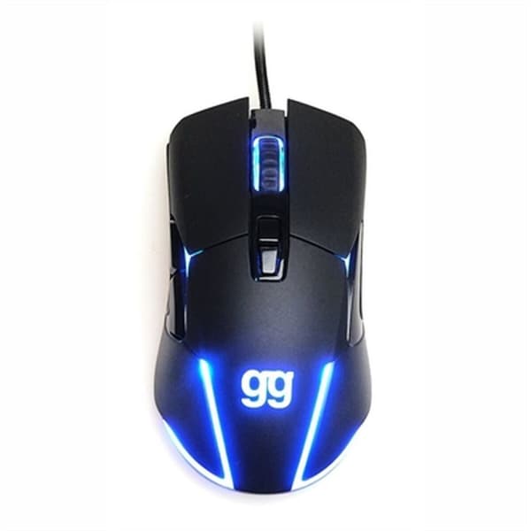 Mus iggual TOURMALINE 7D 7200 DPI Svart