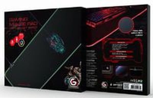 Gembird MP-GAMELED-L musmatta Gaming musmatta Svart