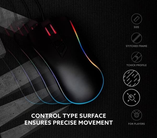 Professionell spelmusmatta Savio Precision Control XL