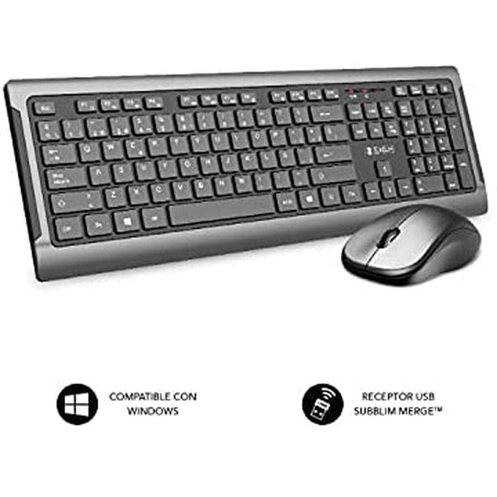 Tangentbord och Mus Subblim PREMIUM SILENCE ULTRASLIM