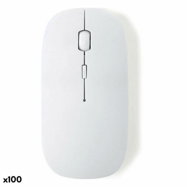 Optisk mus 146689 Hvid (100 enheder) - Hvid