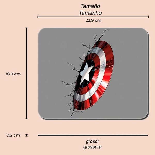 Marvel Captain America mouse pad