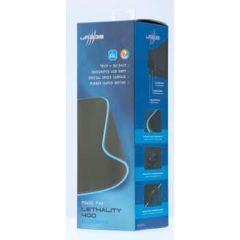URAGE Musmatta Gaming Lethality 400 Led Svart