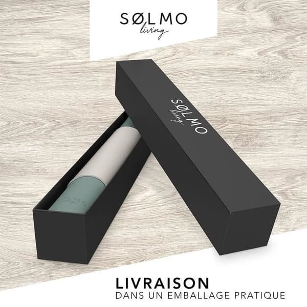 Slmo i Skrivbordskudde 60x35cm Med Musmatta i Läderimitation i Large Mat|Petroleum Blå-Grå.,|
